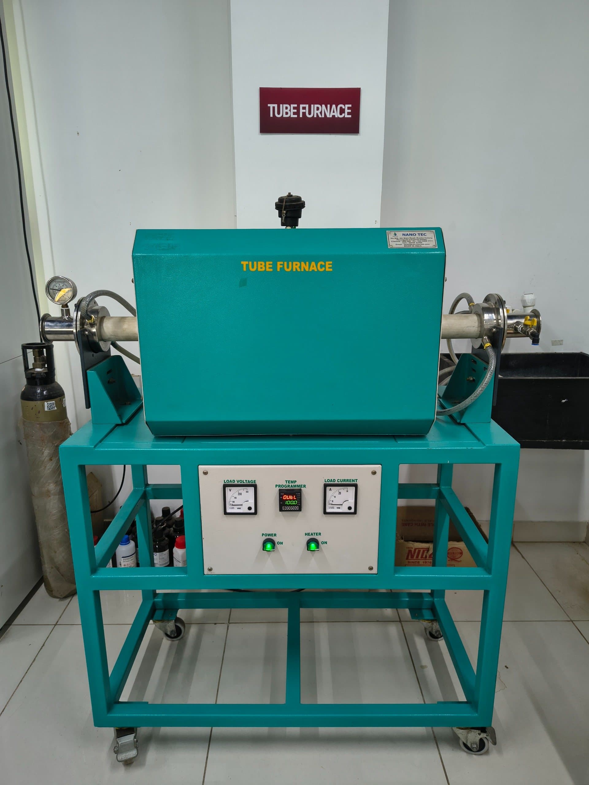 Tube Furnace in the Research Hub lab