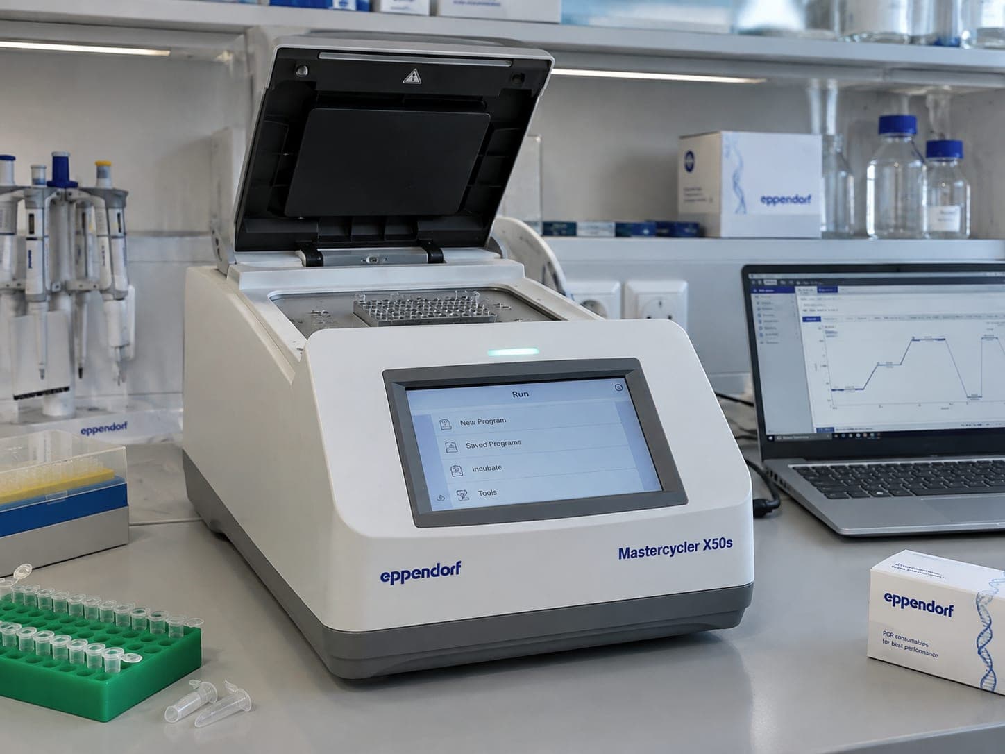 Thermocycler (PCR) in the Research Hub lab
